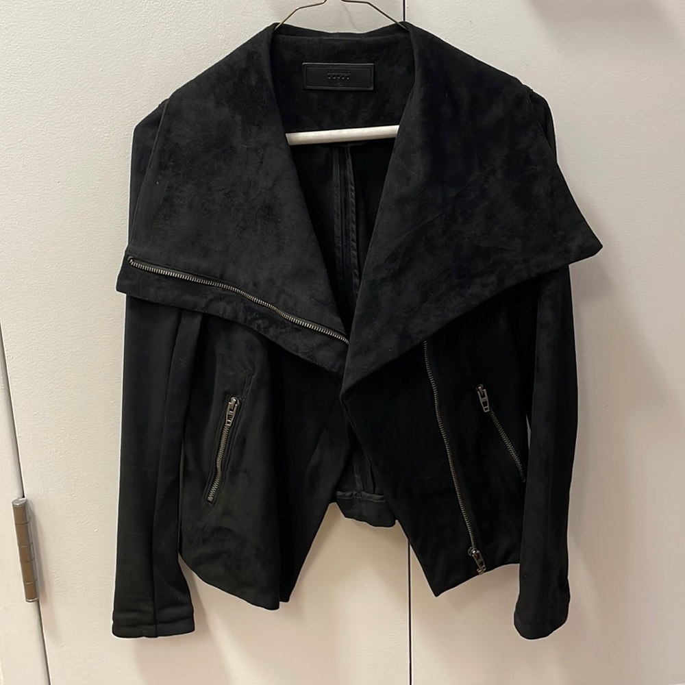 Blank NYC Caviar Ponte Jacket